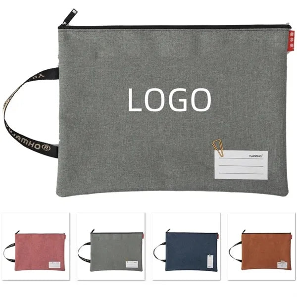 Zipper Pouch Oxford Cloth Cosmetic Bags Tablet Sleeve