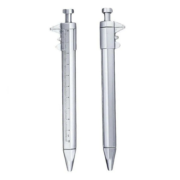 Vernier Caliper Retractable Click Action Ballpoint Pen