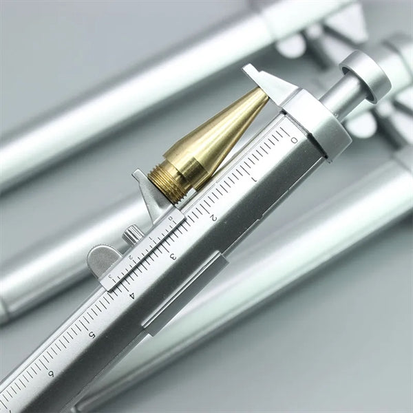 Vernier Caliper Retractable Click Action Ballpoint Pen