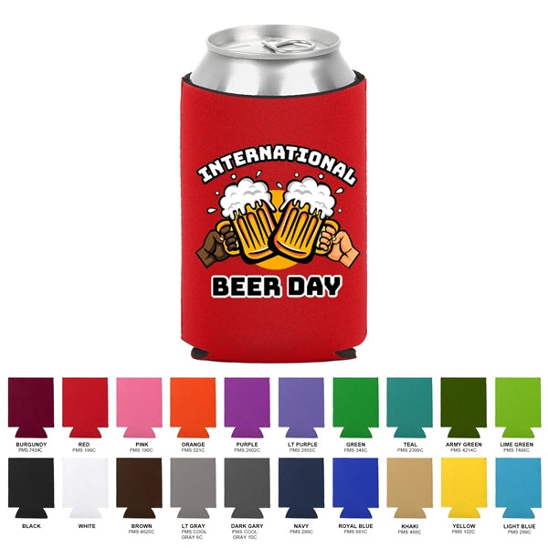 Collapsible Neoprene Can Cooler