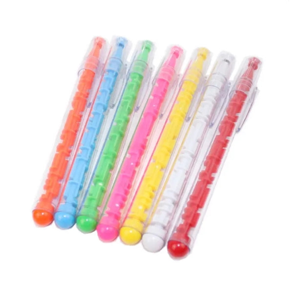 Cap Action Ballpoint Pen With Ball In Maze Puzzle Game