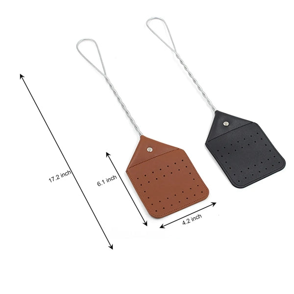 Durable Leatherette Fly Swatter