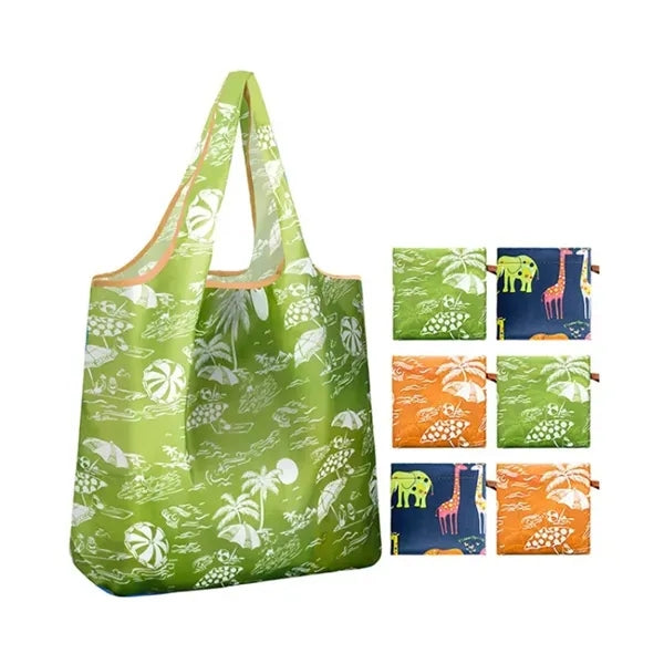 Polyester Folding Shopping Tote Bag