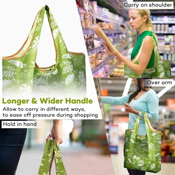 Polyester Folding Shopping Tote Bag