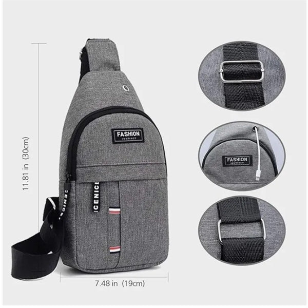 Unisex Small Cross Body Shoulder Bag
