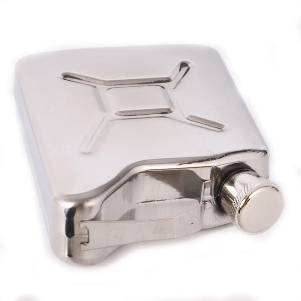 Drum Shape Stainless Steel Flask