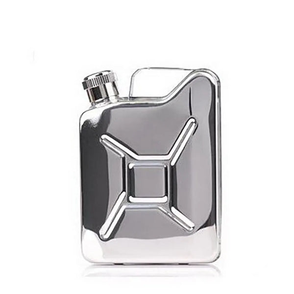 Drum Shape Stainless Steel Flask