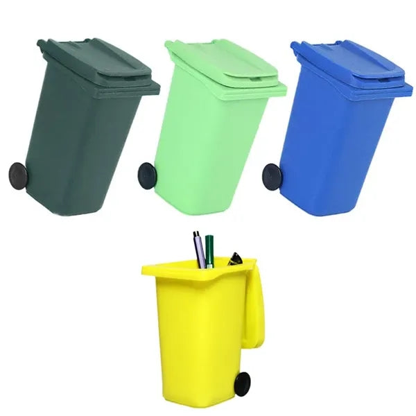 Mini Garbage Trash Pen Holder