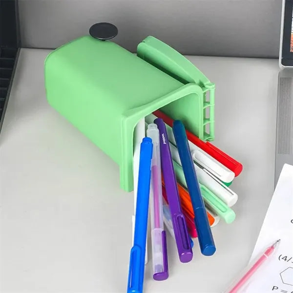 Mini Garbage Trash Pen Holder