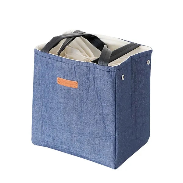 Insulated Lunch Box Cotton And Linen Handbag