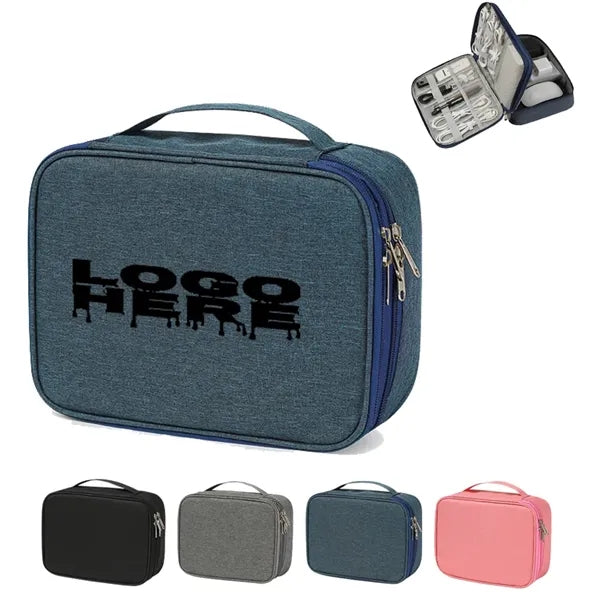 Waterproof Double Layer Electronics Organizer