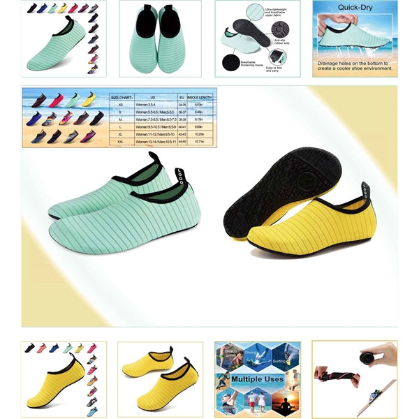 SocSuper Lightweight Summer Outdoor Water Shoes