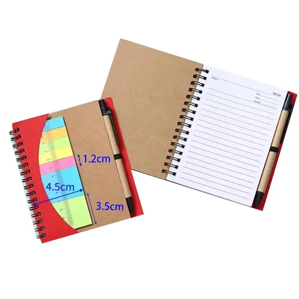 Spiral Notebook with Pen