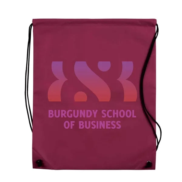 Full Color Non Woven Drawstring Bag