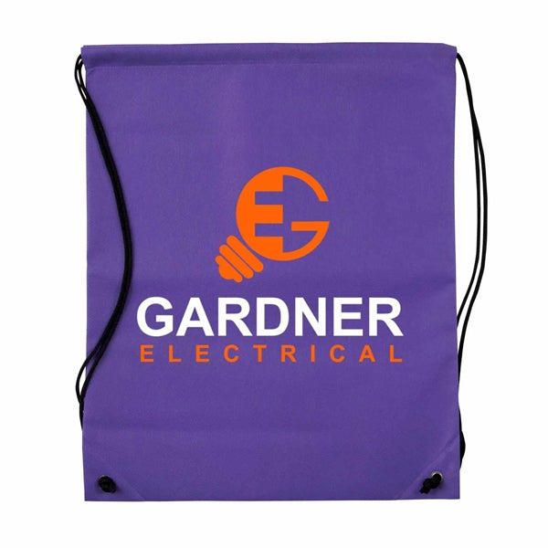 Full Color Non Woven Drawstring Bag