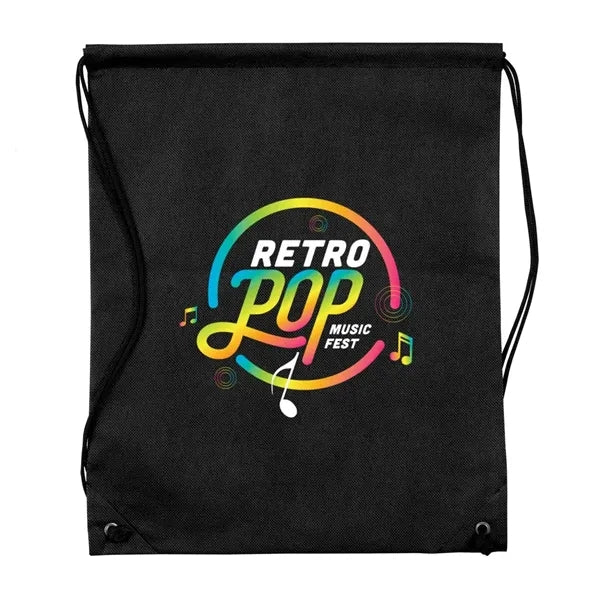 Full Color Non Woven Drawstring Bag