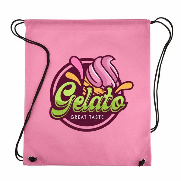 Full Color Non Woven Drawstring Bag