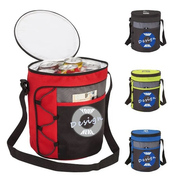 12 Can Capacity Barrel Cooler Bag