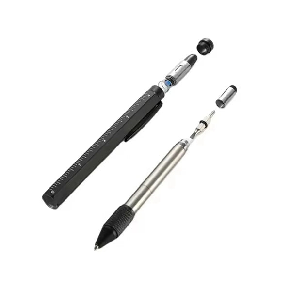 LED Cash Verification Lamp 8-in-1 Metal Tool Capacitive Pen