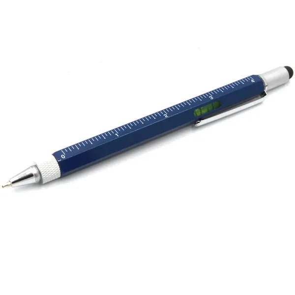 6 in 1 Multitool Metal Ballpoint Pen