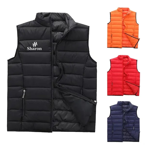 Women Lightweight Down Puffer Vest Zip