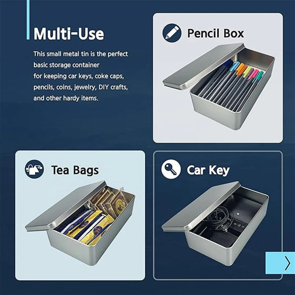 6" x 4" x 1.5" Aluminum Tins