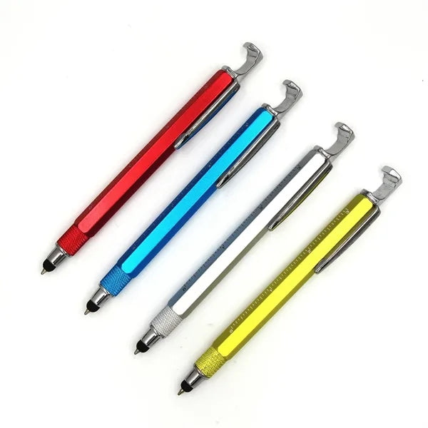 Multi Tool Ball Point Pen with Bottle Opener Screwdriver