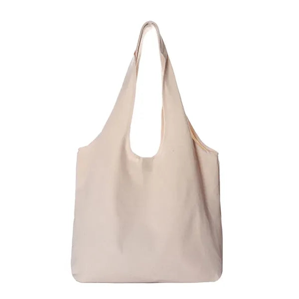 Single Shoulder Vest Canvas Tote Handbag