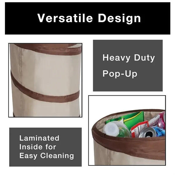 10 Gallon Outdoor Packable Folding Camping Trash Can