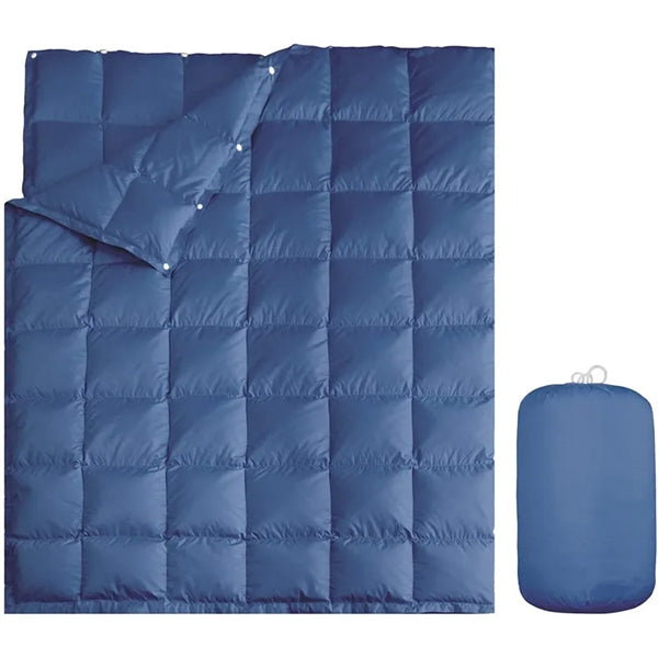 Lightweight Puffy Down Alternative Travel Blanket