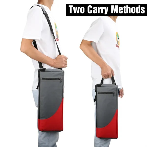 Insulated 6 Can Golf Cooler Bag With Shoulder Strap