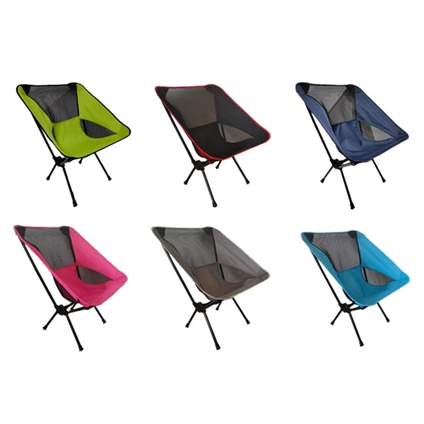 Outdoor ultra-light portable foldable leisure chair