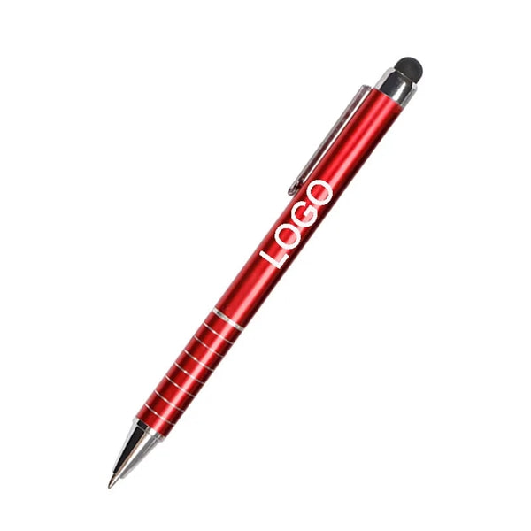 Aluminum Ballpoint Pen with Stylus