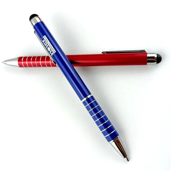 Aluminum Ballpoint Pen with Stylus