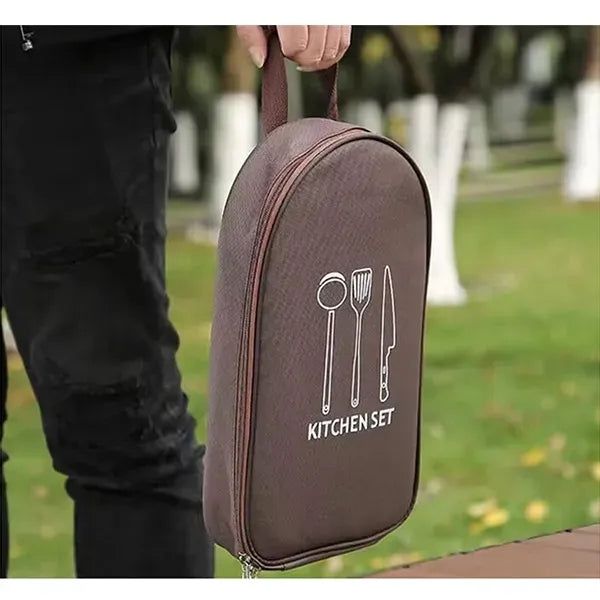 Outdoor Kitchen Utensil Organizer Bag