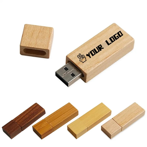 Wooden USB Flash Memory Drive