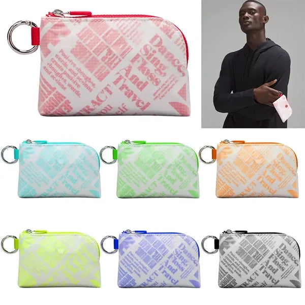 Clippable Card Pouch Manifesto Print