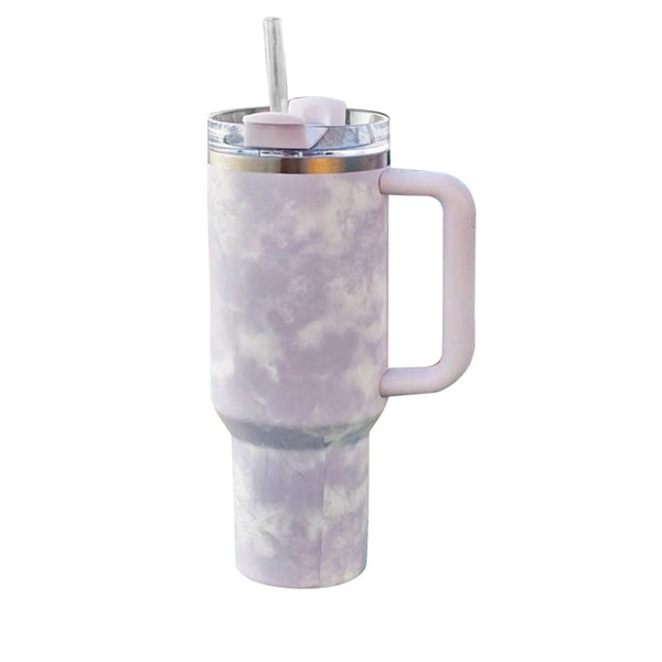 40 OZ Tie Dye Stainless Steel Tumbler