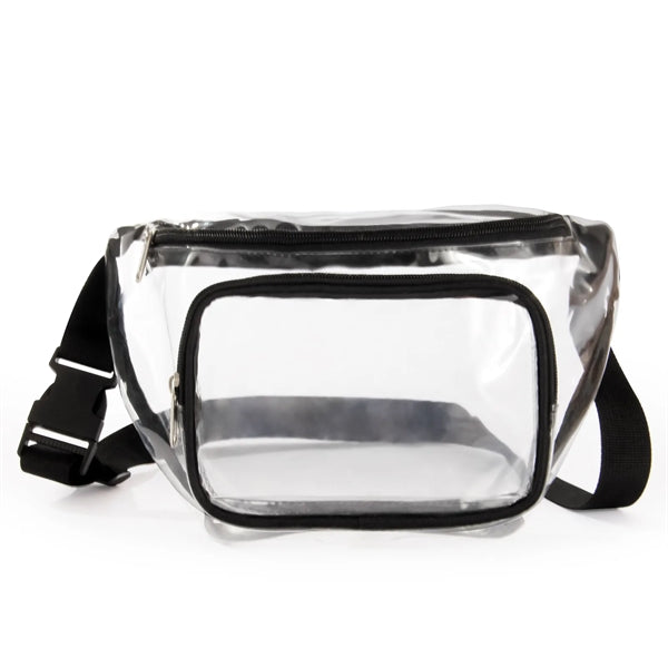 Adjustable Clear PVC Fanny Pack Waist Bag