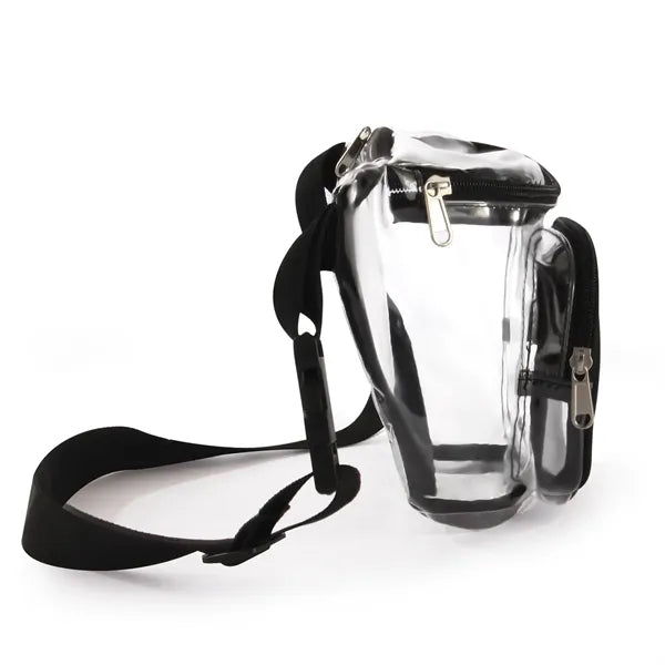Adjustable Clear PVC Fanny Pack Waist Bag