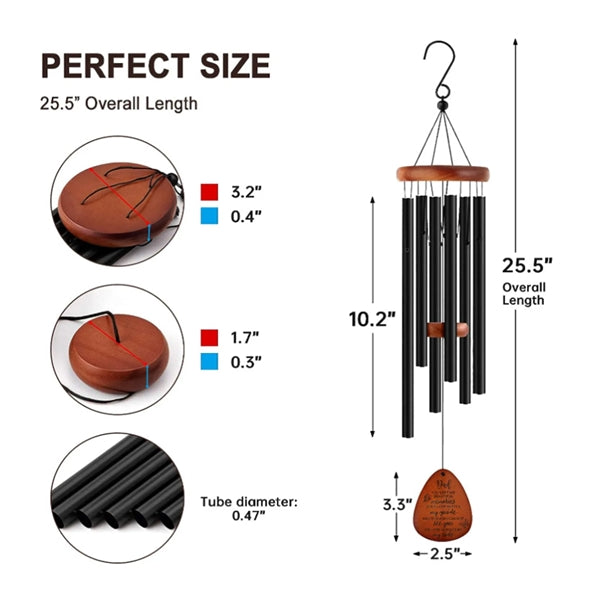 Large Aluminum Musical Wind Chime