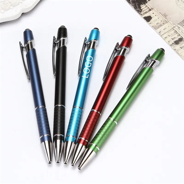 Retractable Ballpoint Pen Stylus For Touch Screens