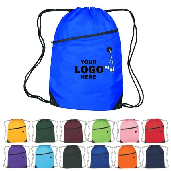 Zippered Sling Bag W/Grommet