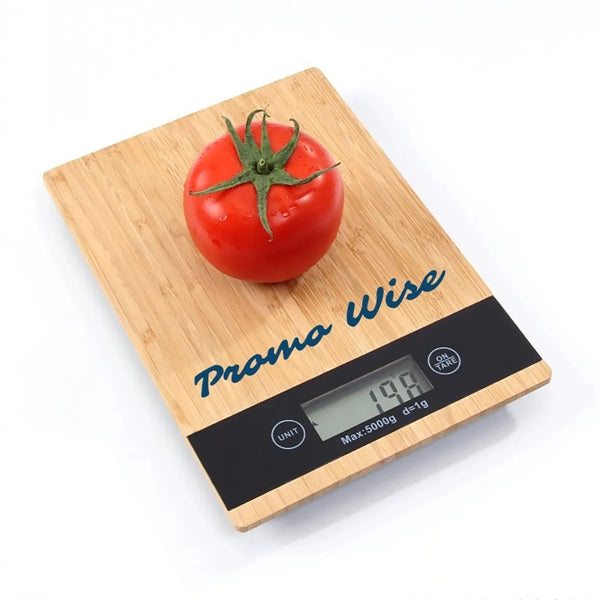 Lasered Eco-freindly Natural Bamboo Electronic Scale