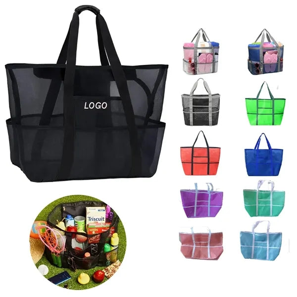 Large Mesh Beach Bag