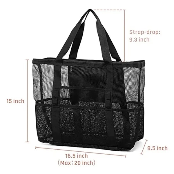 Large Mesh Beach Bag