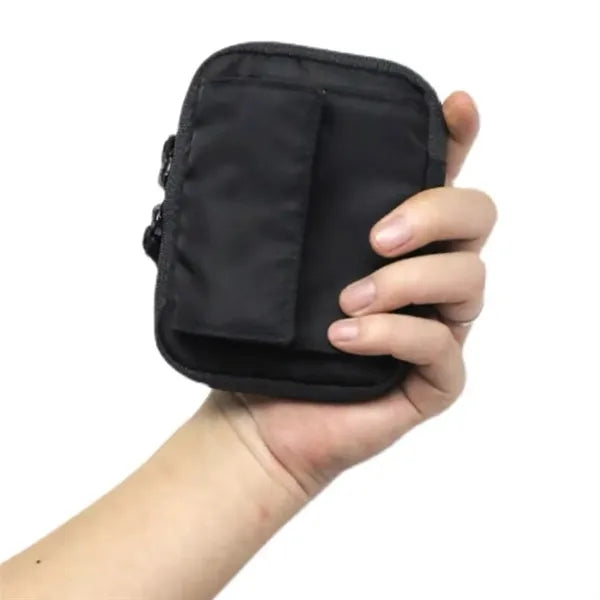 Soft Nylon Cross Coin Wallet