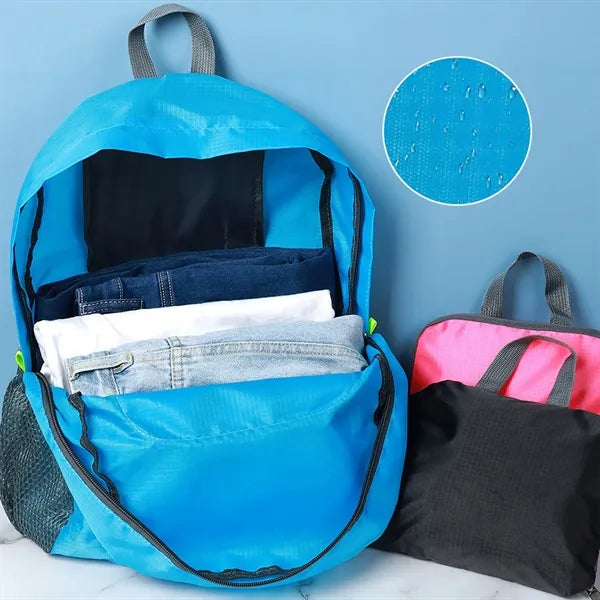 Foldable Waterproof Backpack Handy Daypack For Travel