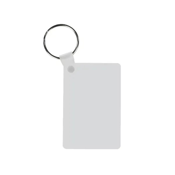 Rectangle Shape MDF Keychain