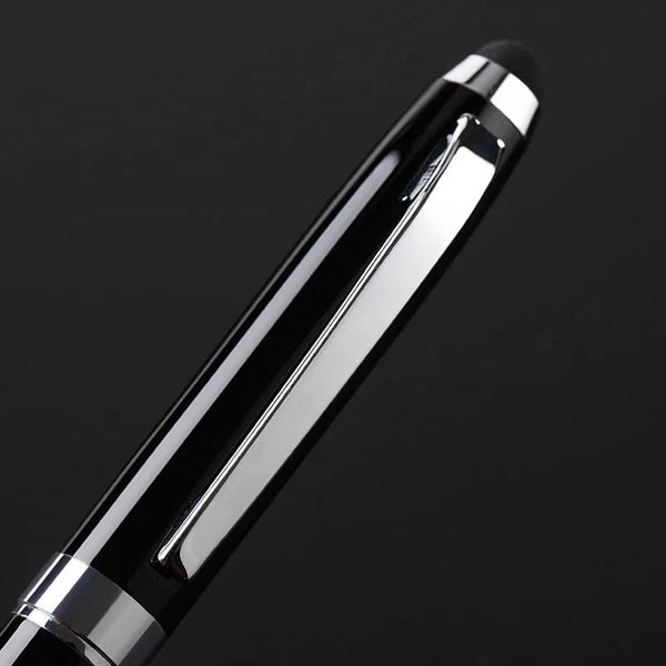 Business Soft-touch Ballpoint Pen With Stylus